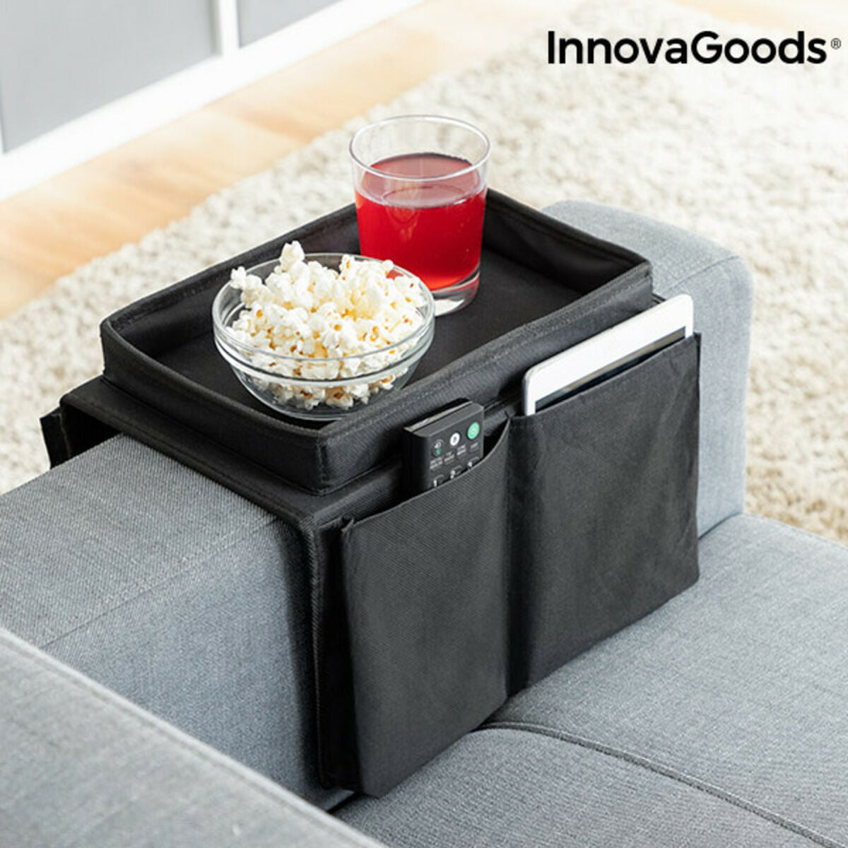 InnovaGoods Sofa-Tray & Organizer – Komfort & Ordnung direkt am Sofa!