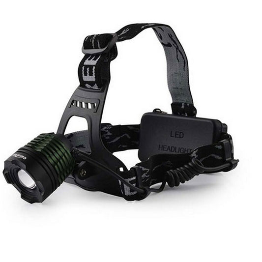 LED Head Torch TM Electron Zoom Black 10W