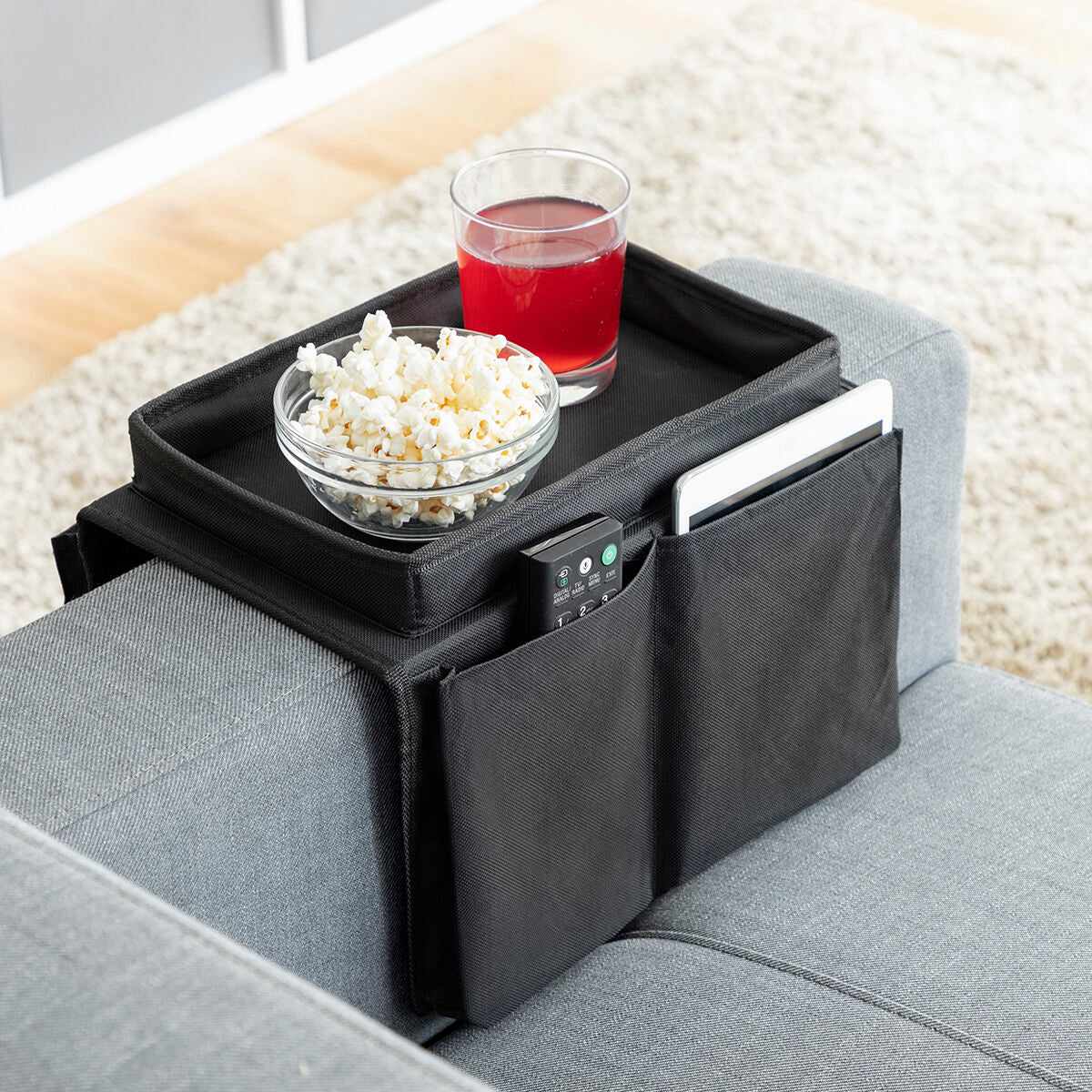 InnovaGoods Sofa-Tray & Organizer – Komfort & Ordnung direkt am Sofa!